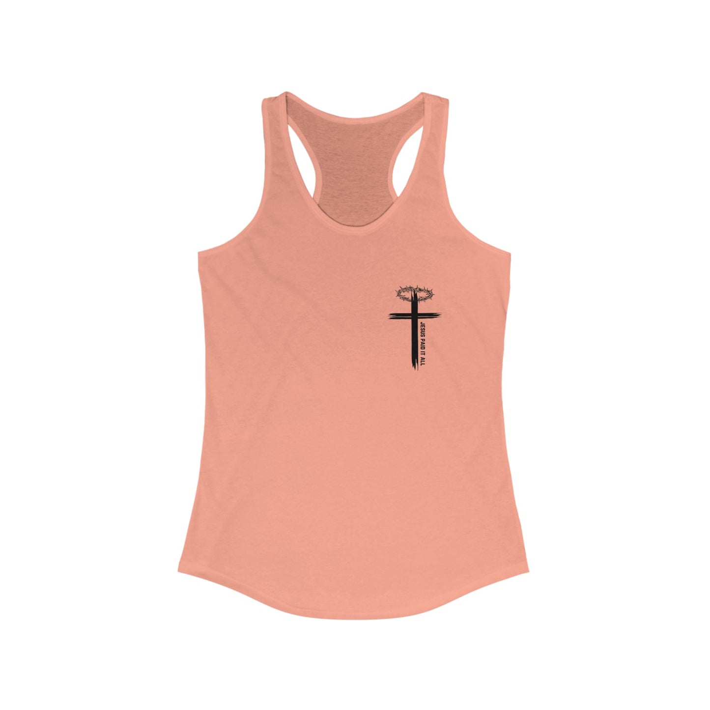 'Jesus Paid it All' Racerback Tank