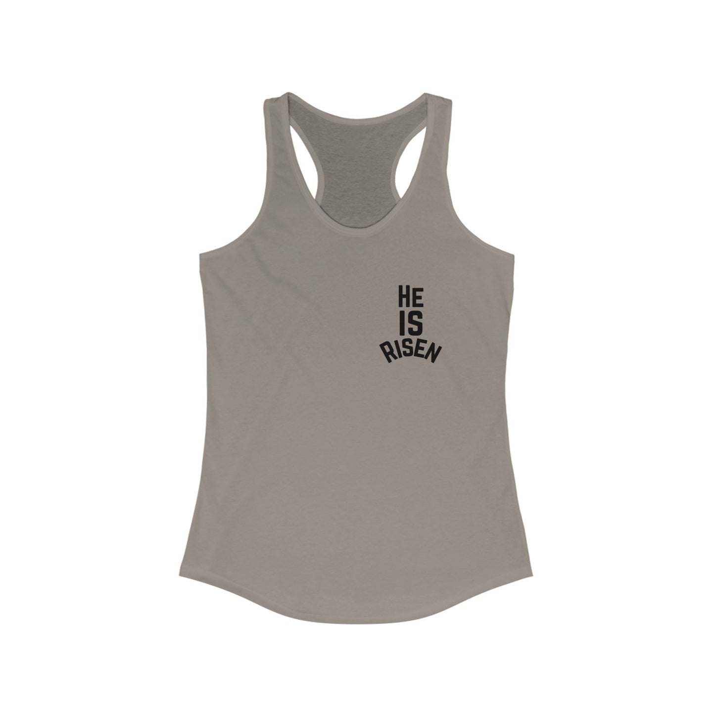 'He Is Risen' Racerback Tank