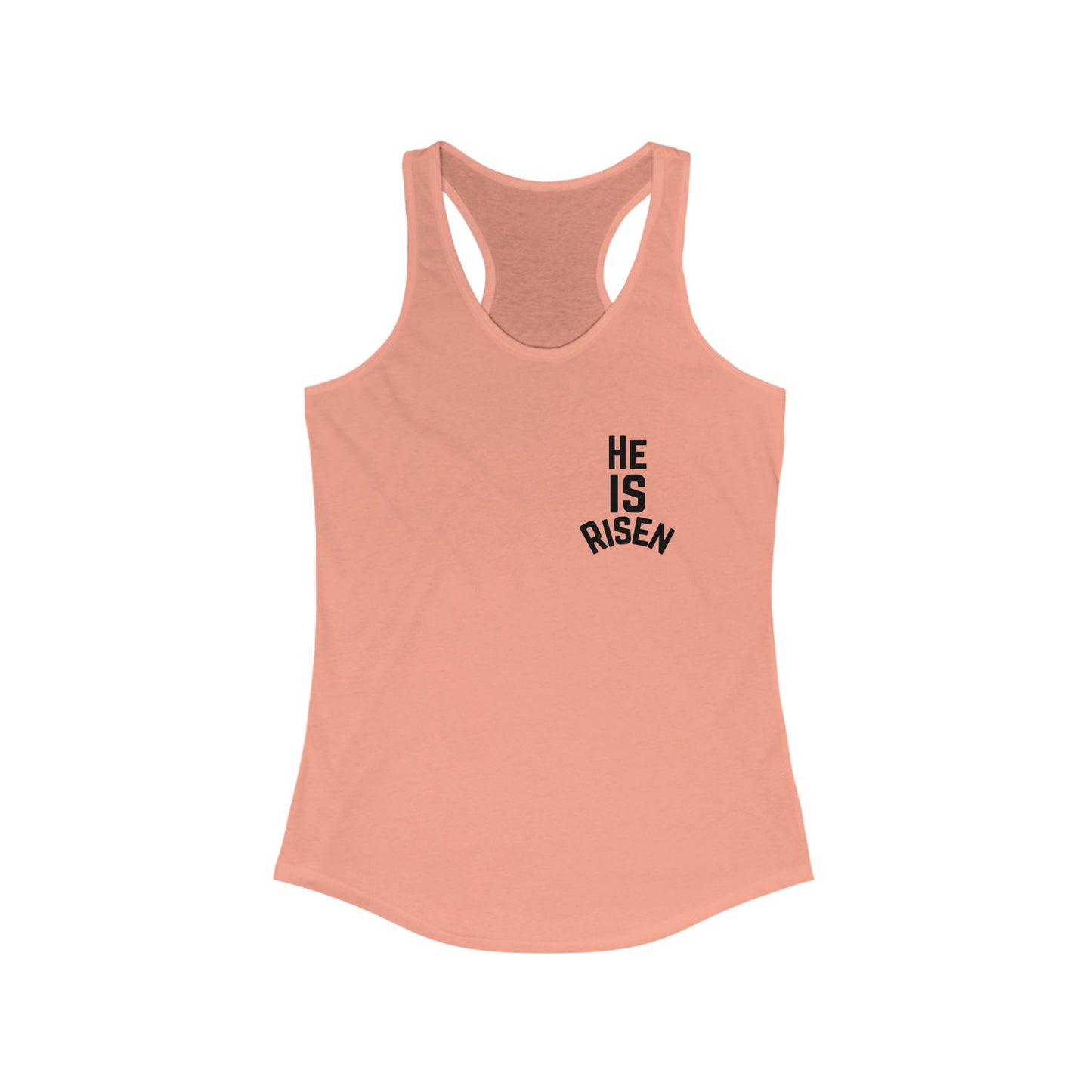 'He Is Risen' Racerback Tank