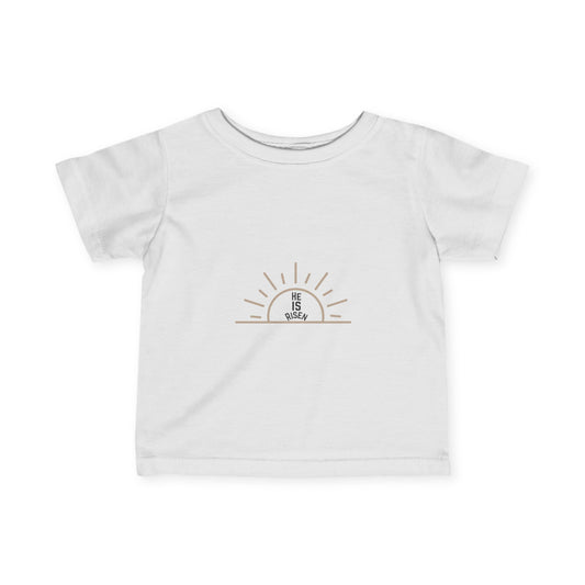 "He Is Risen" Easter Baby T-Shirt