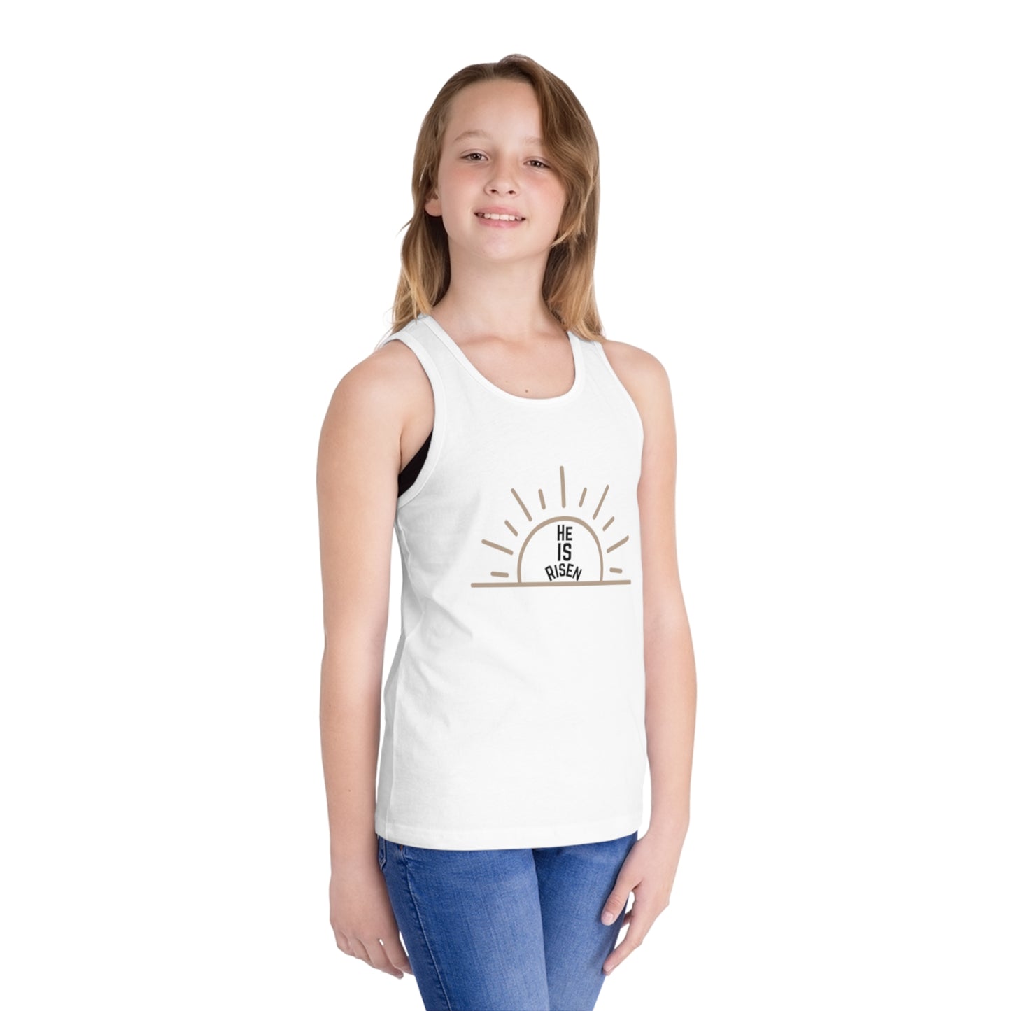 'He is Risen' Kids Tank Top